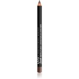 NYX Professional Makeup Suede Matte Lip Liner dermatograf mat de buze culoare 21 Brooklyn Thorn 1 g