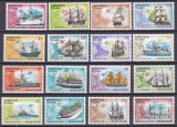 DB1 Ins. Christmas Vapoare Corabii 1972 - 73 16 v. MNH, Nestampilat