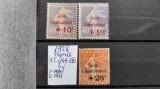 1928-Franta-YT=249-250-3 val.-MNH+MH-YT=+85 E, Stampilat