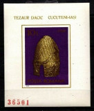 Romania 1978 Daco-Roman archeology imperf. sheet Mi.B154 MNH DF.017, Nestampilat