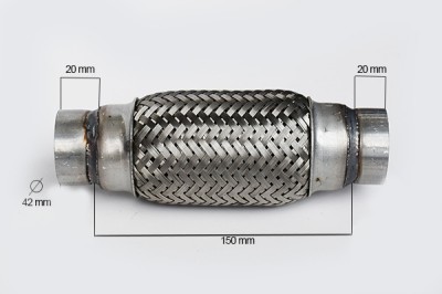 Racord Flexibil Inner &amp;amp; Outer Braid (B) 42X150 Mm 61284 FL 33733 foto