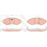 Placute frana Chevrolet Lacetti Estate, 03.2005-, Nubira Combi, 01.2005-12.2011, Daewoo Lacetti Hatchback, 02.2002-, Nubira, 04.1997-, TRW