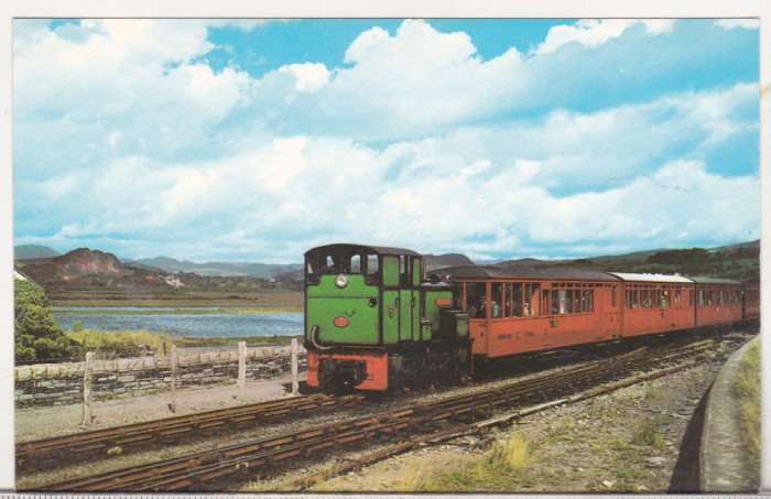 bnk cp Trenuri - Calea ferata Ffestiniog - Portmadoc