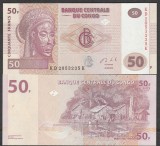 Bancnota Congo 50 Franci 2013 UNC P-97Aa.2, Necirculata - Numismatica Africa