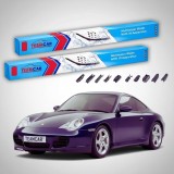 Cumpara ieftin Ștergătoare Porsche 911 Carrera 4S 996 2003-2005 | Set Față Flat &ndash; TeamCar&reg;