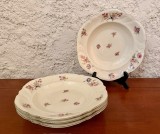 4 FARFURII ADANCI- PORTELAN CREM- ROSENTHAL KRONACH- GERMANY- VIKTORIA LOMBUL 1901-1933 D25CM