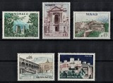 Monaco 1960: Arhitectura, Cladiri - Serie Completa, MNH (Neuzat cu Guma Originala). Cota Michel 18&euro;