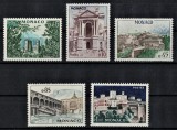 MONACO 1960 - Arhitectura, cladiri / serie completa MNH