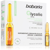 Cumpara ieftin Babaria Glycolic Acid ser antirid iluminator in fiole 5x2 ml