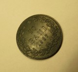 10 BANI 1867 Watt, detalii foarte bune! Mai rara