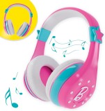 Casti Bluetooth Barbie pentru copii, pliabile, cu volum sigur