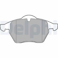 DELPHI LP1407 set placute frana,frana disc foto