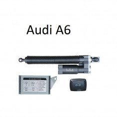 Sistem ridicare si inchidere portbagaj Audi A6 C7 4G din buton si cheie foto
