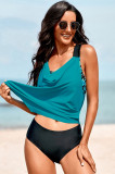 SW2178-4421 Costum de baie din 2 piese model tankini, S