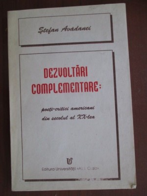 Dezvoltari complementare: poeti-critici americani din secolul al XX-lea foto