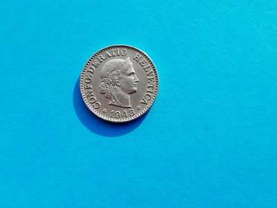 10 Rappen 1943 Elvetia-XF foto
