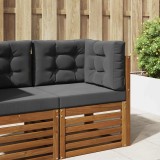 vidaXL Perna pentru canapea de exterior 3 pcs Antracit Poliester 900761