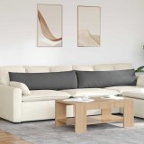 vidaXL Perne pentru canapea 2 pcs Gri &icirc;nchis 145 x 40 cm țesătură 42013826