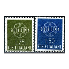 Italia 1959 - Europa-cept.2v.neuzat,perfecta stare(z)