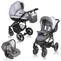 Carucior Crooner 3 in 1 Gray foto