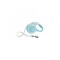 Flexi New Comfort, XS Tape, lesa retractabila, 3m, albastru deschis