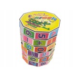 Jucarie educativa, Funny Toys, Plastic/Carton, 7x6x5.5 cm, Multicolor