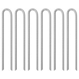 Țăruși de cort, 6 buc., 41,5 cm, &Oslash;12 mm, oțel galvanizat