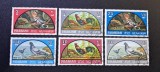 Sharjah 1965 - Seria Poșta Aeriană &bdquo;Păsări / Ornito-Filatelie&rdquo; (Birds / Air Mail) 6 Valori Ștampilat - Cod: -SW13