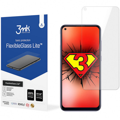 Folie Protectie Ecran 3MK FlexibleGlass Lite pentru Samsung Galaxy M11, Sticla Flexibila, 0.16mm foto