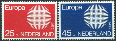 Olanda 1970 - Europa 2v.neuzat,perfecta stare(z) foto