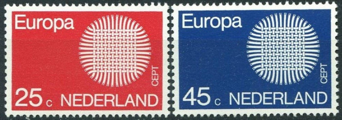 Olanda 1970 - Europa 2v.neuzat,perfecta stare(z)