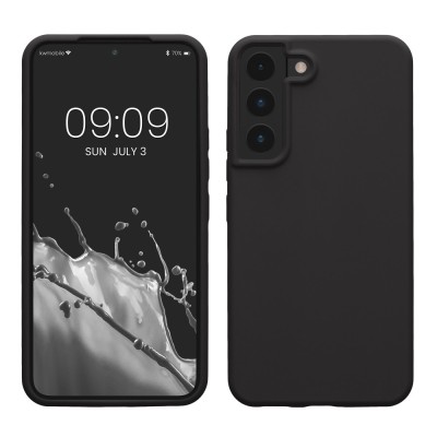 Husa pentru Samsung Galaxy S22, Silicon, Gri, 56756.47, kwmobile foto
