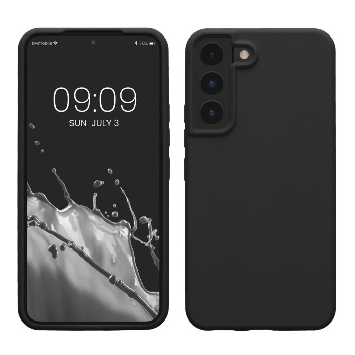 Husa pentru Samsung Galaxy S22, Silicon, Gri, 56756.47, kwmobile