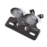 Stop spate motociclete,LED (12V 1/0,5W) suport pentru numar inmatriculare Cod Produs: MX_NEW AM9909B