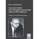 Eseu despre modelul onto-informational-fenomenologic propus de Mihai Draganescu. Arhitectura sa si caracteristicile pricipale - Gorun Manolescu