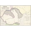 Harta pierderi teritoriale Romania 1940-1941, 50x70cm, repro