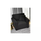 Cumpara ieftin Husa Elastica pentru Fotoliu,Negru - JO522