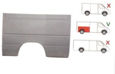 Aripa spate Aripa spate Mercedes Sprinter 208-416/903, 1995-2007, Vw Lt 1996-2005 Partea Dreapta, Lungime 1950, Inaltime 1415 mm, doar pt Modelul Mij