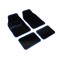 Set 4 covorase auto universale, RoGroup, mocheta bordurata, Albastru