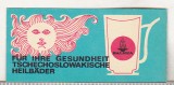 bnk cld Calendar de buzunar 1972 Cehoslovacia - Balnea