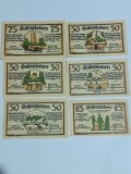 Notgeld emise &icirc;n anul 1921 de comunitatea Gatersleben, Germania