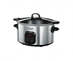 Multicooker Russel Hobbs 22750-56 Slow Cooker MaxiCook 200W 6l Inox foto