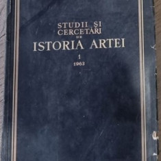 Studii si Cercetari de Istoria Artei Nr. 1, 1963