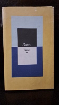 Opere VII - Platon foto