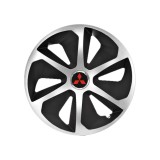 Set 4 capace roti Roco Gri-Negru R14 Compatibil Cu Mitsubishi, Autohelix MSA