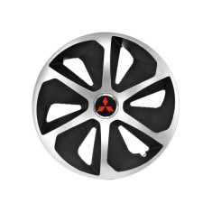 Set 4 capace roti Roco Gri-Negru R16 Compatibil Cu Mitsubishi