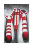 Cumpara ieftin Tablou pictat manual, Team building, 90x60cm ulei pe panza, gata de agatat pe perete