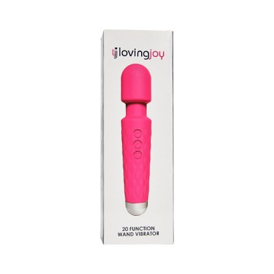 Bagheta Masaj Loving Joy, 20 de Programe Vibratii, 8 Trepte de Viteza, Roz# foto