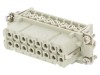 Conector HDC Inserturi Contact Mamă 16P 16A, TE Connectivity
