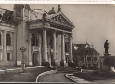 CPIB 22067 - CARTE POSTALA - IASI, TEATRUL NATIONAL, RPR, 1958 foto
